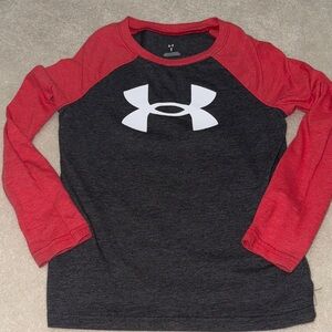 Boys under armour long sleeve shirt
